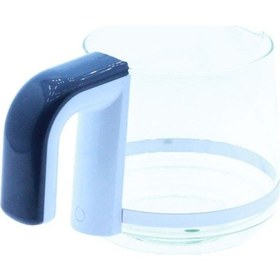 Resim Arçelik Uyumlu Cm 6964 Çay Makinesi Cam Demlik / Beyaz 