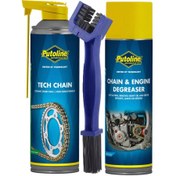 Resim PUTOLINE PUTOLİNE ZİNCİR BAKIM SET-2 TECH CHAİN & CHAİN ENGİNE & TEMİZLEME FIRÇASI 
