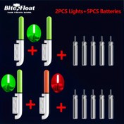 Resim Bite Float Gece Balıkçılığı Aydınlatma Seti - 2 adet LED Balıkçılık Aydınlatması, 5 adet CR425 Pil ile, Yeşil ve Kırmızı, ABS Malzeme, Pil ile Çalışır, Gece Balıkçılığı için İdeal, Gece Balıkçılığı Ekipmanı | LED Balıkçılık Aydınlatmaları | Dayanıklı Balıkçılık Ekipmanı, Balıkçılık Ekipmanı 