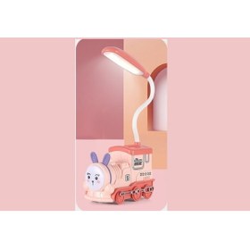 Resim hediyeconcepti Sevimli Karikatür Lokomotif Tren Masa Ve Gece Lambası 