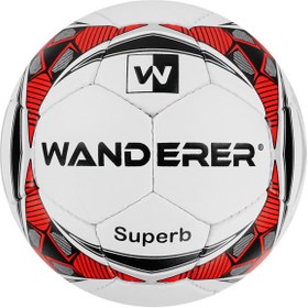 Resim Wanderer Super B Dikişli 5 No Futbol Topu Kırmızı 