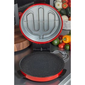 Resim Moemi Ekmek Pişirme Makinesi- Tandır Lahmacun -Katmer Makinesi- Pizza Yapışmaz Granit Tepsi 