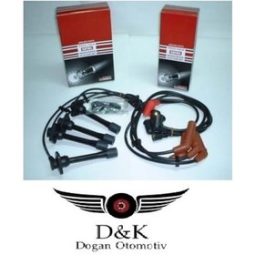 Resim Toyota Corolla Uyumlu 1.6 Enjektörlü Seiwa Buji Kablosu 90919-22327 