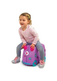 Resim Trunki Çocuk Bavulu - Kedi Cassie 