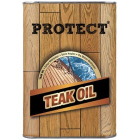 Resim Ünlü Protect Teak Oil (1. Kalite Tik Yağı) 5L Tik 