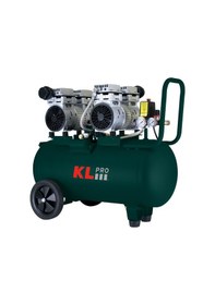 Resim Klpro KLK50S2 8 Bar 50 L 2 Hp Çift Motor Sessiz Hava Kompresörü 