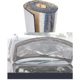 Resim Araç Oto Ses Yalıtımı Alüminyum Folyolu Araç Ses Yalıtım Şiltesi 9mm 100x500cm 
