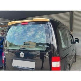 Resim Volkswagen Caddy 2003-2010 Siyah Yarasa Anatomik Spoiler 