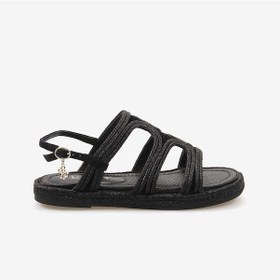Resim Guess Kalore Kadın Deri Sandalet Fljklrfab03 Siyah 