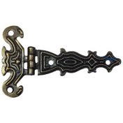 Resim Skygo Dekoratif, Sac Tek Kuyruklu Menteşe - 40x68 mm, Küçük, Antik, 1 Adet 