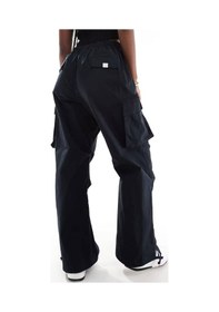 Resim Nike Sportswear Oversized Cargo Dans Pant Kadın Oversize Kargo Cepli Dokuma Eşofman Altı Siyah Siyah 