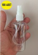 Resim 100 Adet 100 Ml Sprey Şişe Kolonya-Dezenfektan-Parfüm Şişesi 