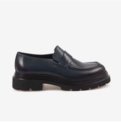 Resim Kemal Tanca Hakiki Deri Erkek Günlük Ayakkabı 2703 Lacivert 