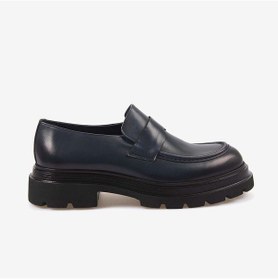 Resim Kemal Tanca Hakiki Deri Erkek Günlük Ayakkabı 2703 Lacivert 