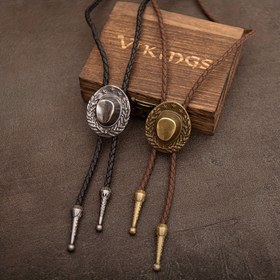 Resim 1 Adet Batı Kovboy Papyonlu Uzun Şapka Aksesuarı Kolye, Kadınlar İçin Noel'e Özel 