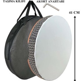 Resim Piarro BS41 Ayarlı Pvs Bendir 41 Cm ( Kılıf ve Akort Anahtarı Hediyeli ) 