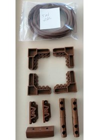 Resim 17 25 Pencere Sineklik Tam Takım Altınmeşe Düz 