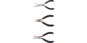 Resim Prolink PY-017 Mini Yankeski Düz ve Ince Uçlu Kargaburun 3 Lü Set 