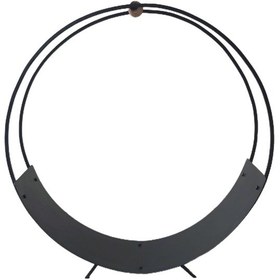 Resim Blueflame Metal Ahşap Kulplu Dekoratif Şömine Odunluk 