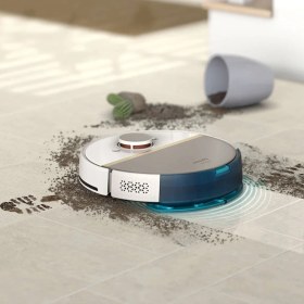 Resim Robot Süpürge-Akıllı Istasyonlu-Uzakdan Bağlantılı-Islak Kuru - Tek Seferde Süpürür ve Siler 