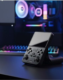 Resim Taşınabilir Retro Oyun Konsolu 3.5 İnç Ekran Wi-fi Destekli 