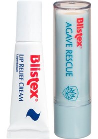 Resim Blistex Agave Rescue Dudak Bakım Kremi 3.7 G + Lip Relief Cream SPF10 6 ML 