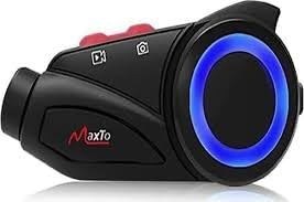 Resim interkom M3 (maxto) Serisi fullHD 1080 p Kameralı Motosiklet İnterkomu 
