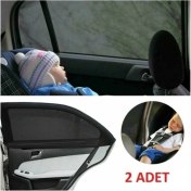Resim Nissan Note (2006-2014) Uyumlu 2 Adet Oto Yan Cam Güneşliği, Arka Cam Güneşliği/perde 
