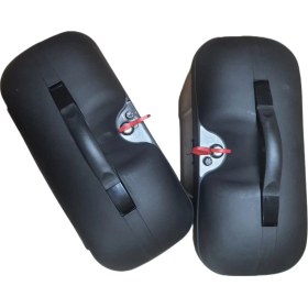 Resim Arwic Motosiklet Yan Çanta Takımı CV22 Anahtarlı Kilitli Su Geçirmez 3 Kg Taşıma Kapasitesi 