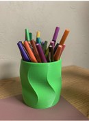Resim Spiral Kalem Kupası Plastik Aparattır 