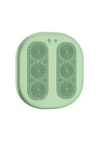 Resim Elmpaly Yeşil Taşınabilir Usb Isıtmalı Masajlı Ayaklık Ofis Ev Seyahat İçin Hızlı Isıtma 