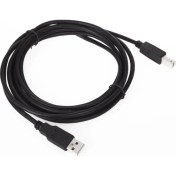 Resim Vcom Cu201-B-1.5 1.5Mt 2.0 Siyah Usb Yazıcı Kablos 
