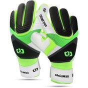 Resim Flybuy Yetişkinler Yeşil Tutuşlu Süper Mavi/yeşil/kırmızı Lateks Kaleci İçin Eldivenleri - Sl Yeşil 