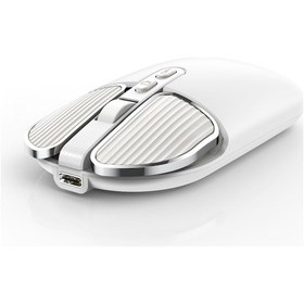 Resim Geeksen Kablosuz T600 Mouse: 2.4g+bluetooth, Sessiz Tasarım, Şarj Edilebilir 500mah Pil, Uv Kaplama Diğer 