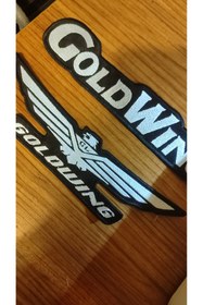 Resim Özden Nakış Goldwing sırt ve kol patch yama 