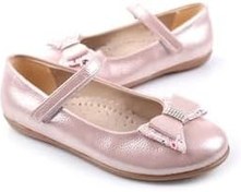 Resim 3893 Ortopedik Taban Kız Bebek Babet Ayakkabı Pudra 36 