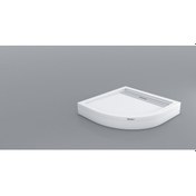 Resim Shower 90x90 Drop Oval Panelli Duş Teknesi 