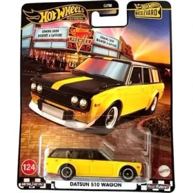 Resim Hot Wheels Boulevard Premi̇um Arabalar Datsun 510 Wagon JBL21 