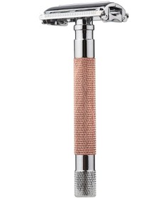 Resim Springsun Çift Ağızlı Tıraş Bıçağı - Döner Sap & Açık Tarak Başlıklı Alaşımlı Erkek Tıraş Seti Berber/ev Kullanımı 