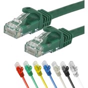 Resim IRENIS CAT7 Ethernet (Network, LAN) Kablosu, Yeşil, 50 cm 