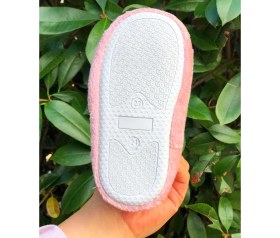 Resim MyChild Çocuk Panduf , Cırt Cırtlı Kaydırmaz Taban Anaokulu Kreş ve Ev Ayakkabısı 