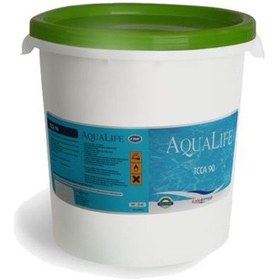 Resim Aqualife Tcca %90 Stabil Aktif Granül Havuz Klor 25 Kg 