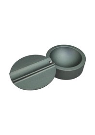 Resim Pq Gunmetal Metal Döner Başlıklı Tekli Puro Küllüğü - Tr7027 
