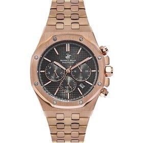 Resim Beverly Hills Polo Club Multifonksiyon Paslanmaz Çelik Erkek Kol Saati - Rose Gold Bp3051x.450 