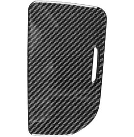 Resim Chevrolet Corvette C8 Sağdan Direksiyonlu Merkez Kontrol Kupası Kapağı Sticker Siyah 1 Adet 