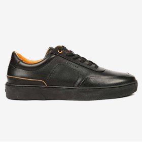 Resim Greyder 17421 Erkek Siyah Hakiki Deri Sneaker Ayakkabı 