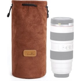 Resim S.c.cotton Taşınabilir Slr Lens Çantası Mikro Tek Kamera Çantası - Kahverengi ( Yurt Dışından ) 
