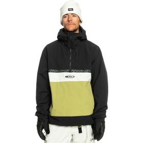 Resim Quiksilver Steeze Unisex Siyah Snowboard Ceketi 