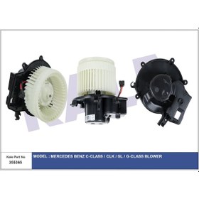 Resim Kalorifer Motoru Mercedesc Class Clk Sl G Class Blower 504648402 