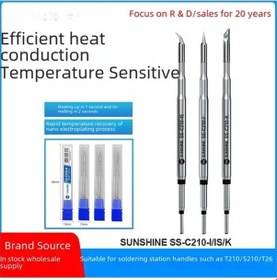 Resim Besthome1 Ss-c210 İle Sabit Sıcaklık Isı Kaynağı Uçları - T12/t26d/jbc, Profesyonel Uç Uçlu Kaynak Tahtası 